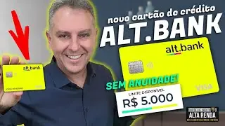 💳NOVIDADE DO ALT.BANK, NOVO CART&Atilde;O DE CR&Eacute;DITO SEM ANUIDADE DO ALT.BANK, EMPR&Eacute;STIMO PESSOAL TAMB&Eacute;M.