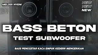 TRAP RUSIA BASS BETON TEST SUBWOOFER 