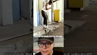 Видео с плаванием и небольшим катанием на коньках.