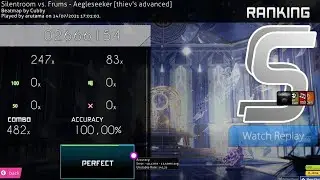 osu! | Aegleseeker [theiv's advanced] 1st +HDHRFL SS {#1 46pp}