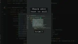 #edittext #null #check #trim #kotlin add to list