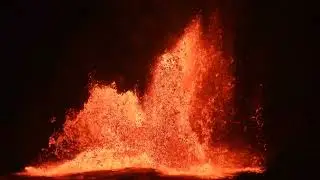 Kilauea Eruption Episode 37 in 4K, 2025-11-25: Part II
