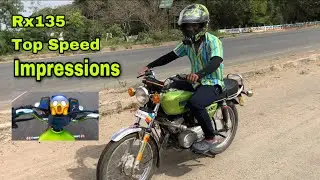 RX135 First Impression And Top Speed Tamil ||#NIRMALVlogs
