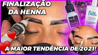 Como Finalizar a Henna - Passo a Passo Completo! Glance Henna