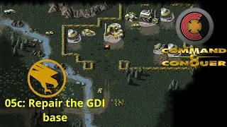 OpenRA: Tiberian Dawn | GDI Mission 5C: Repair the GDI base