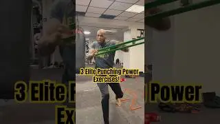 3 Elite Punching Power Exercises! Cause more damage on the end of your punches. #mma #boxing #power