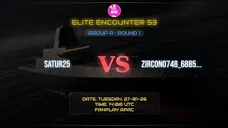 Elite Encounter S3 || SATUR25 vs zircon0748_68850 || ROUND 1 || GROUP A || MATCH 2