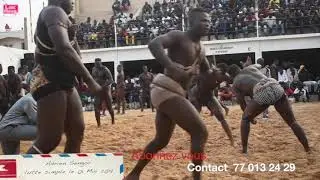 1 Mai 2019 lutte simple Adrien Sengor final entre Ngoor Nagane et Ordinateur