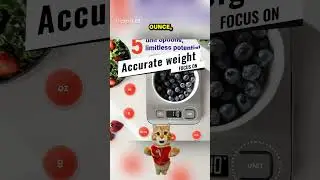 Etekcity Food Kitchen Scale, Digital Grams and Ounces for Weight Loss, Baking, Cooking, Keto