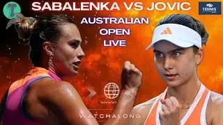 Aryna Sabalenka vs Iva Jovic | Australian Open 2026 | Quarter-Final | LIVE TENNIS WATCHALONG