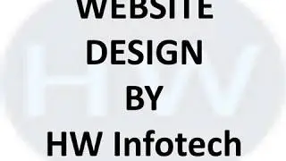 WEBSITE DESIGN - HW Infotech