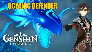 Beisht Boss Fight but Zhongli has had enough of sea monsters | Genshin Impact