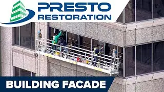 Architectural Glass, Metal & Stone Restoration for Building Facades by Presto Restoration
