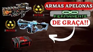 🔥COMO GANHAR ARMAS 3 ESTRELA DE OURO PERMANENTES DE GRAÇA!!😱NEMEXIS LAB UNDERGROUND🔥COMBAT ARMS!!🔥
