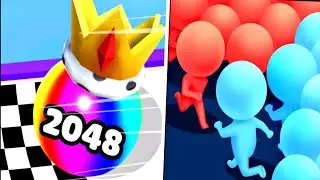 New Satisfying Asmr Gameplay - Number Master - Merge Ball 2048 - Money Run 3d - Wheel Race JJAM