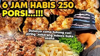 SEHARI LUDES 250 PORSI & OMSET SEHARI DIATAS 3JT...!!! - INDONESIAN STREET FOOD