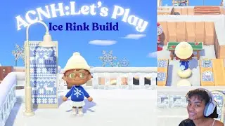 Let's Play: ACNH Ice Rink Winter Build ❄️[20]