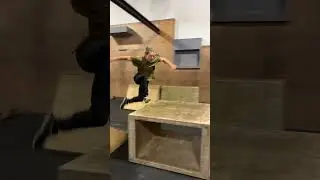 🥉 Speed parkour run by Olof Wood (T3) in time trials class @ Apex Denver (April 6, 2023)