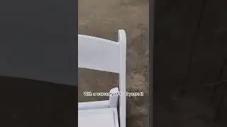 What's the popular and durable chair?white folding chair garden chair wimbledon chair In stock。