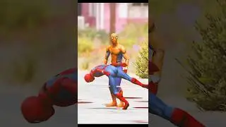 Can Red-SpiderMan Outmanoeuvre the Orange-SpiderMan?
