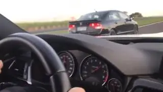 Benga &eacute; Benga: BMW M3 vs Honda Civic Si Turbo