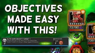 Dark Elite Bounty Mission Objective Made Easy In The April Side Quest | Marvel Contest of Champions