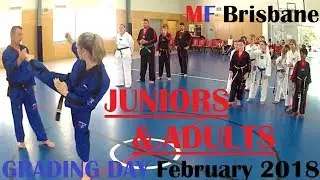 MF Brisbane | JUNIORS & ADULTS Grading February 2018
