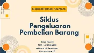 Flowchart Siklus Pengeluaran Pembelian Barang
