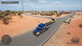 Truck World: Australia - Beta. Perdido en la tomenta de fuego.