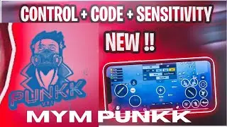 VR1 Punk CONTROL CODE 🔥 SENSITIVITY CODE 😍Mym Punkk | Punk pubg sensitivity| Pubg mobile |punk pubg