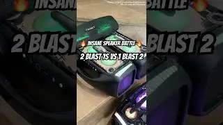 Insane Speaker Battle: 2 StormBox 1s vs 1 Blast 2 🔥 #tribit #speaker #bass #bluetoothspeaker #fyp