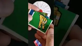 🟩 ABRIR, CORTAR O MOJAR 🚨 MINECRAFT 🚨 #minecraft #panini #cromos #figuritas #estampas #stickers