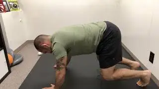Bear Crawl to Help Back Pain