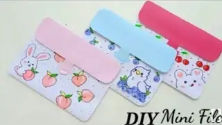 how to make mini file folder