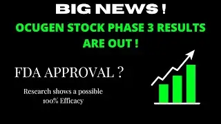 OCUGEN INC OCGN STOCK CHART ANALYSIS | WHY OCGN STOCK IS UP! EFFICACY + CATALYST ! EUA APPROVAL?🚀💰