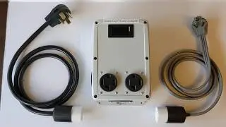 EasySplit 220&trade; Quadplex outlet splitter for Electric Vehicle charging - demo by BSA Electronics