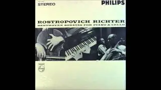 Beethoven, Cello Sonata No 1 Rostropovich