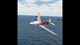 Impossible Landing!!! Amazing View before the Plane Landing eps.544