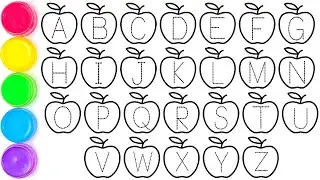 ABCDEFGHIJKLMNOPQRSTUVWXYZ Phonics Song, Write the Alphabets A to Z Step by Step Toddlers, Art