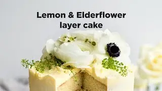 How To Make Lemon and Elderflower Cake | ao.com