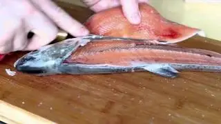 How to fillet a trout