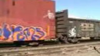 K&O Westbound Manifest lead by SW1500's w/ BoxcarFrank!