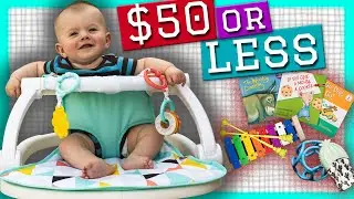 Бюджетные детские вещи, которые займут 4-месячного ребенка &mdash; 50 долларов или меньше