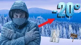 I Survived Negative Degree Snowboarding...