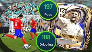 116 Stoichkov LW Card Review | Deadly Finishing Winger | FC Mobile 🔥