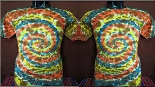 HOW TO TIE DYE | SCRUNCH OVER SPIRAL | BRONZE | LIQUID DYED | TRIPPY DYES PRODUCT | DIY