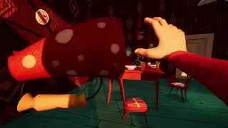i play hello neighbor and vortex777 plays fnaf but who ever dies first loses part 2