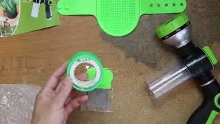 Raw Unboxing Pup Jet Dog Washing Hose Attachment,8 in 1 spray mode car wash sprayer with 3 5oz soap