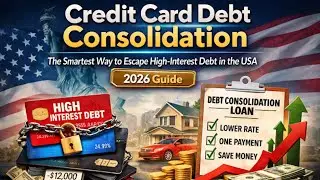 Credit Card Debt Consolidation: The Smartest Way to Escape High-Interest Debt in the USA 2026 Guide