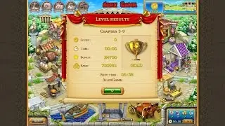 Farm Frenzy Ancient Rome Chapter 3-9 only GOLD Веселая ферма Древний Рим Глава 3-9 Золото